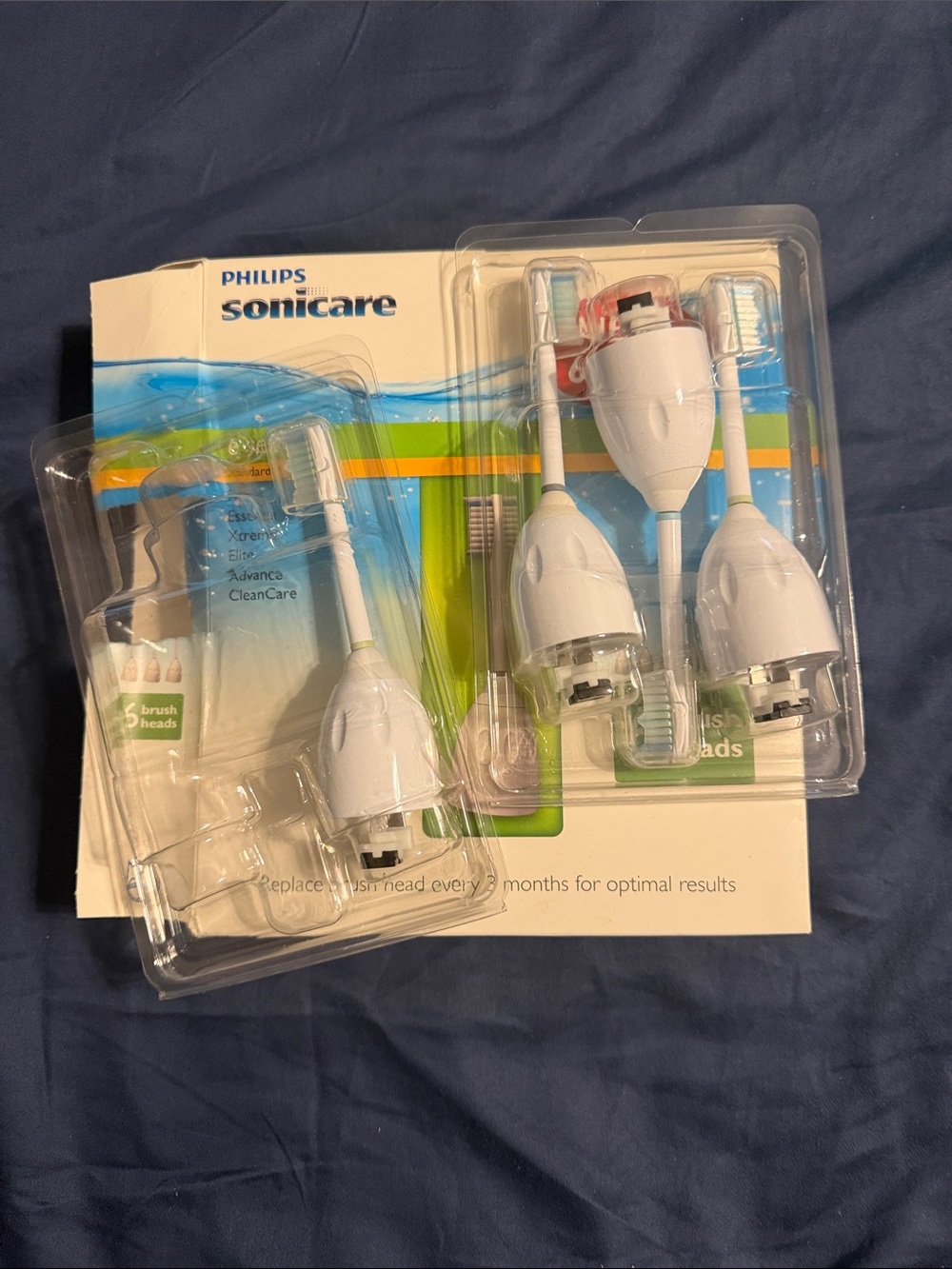 e-Series Replacement Brush Heads 4 pack– White - Picture 2 of 4